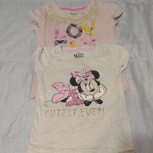 Disney Minnie Mouse and Love Graphic T-Shirts